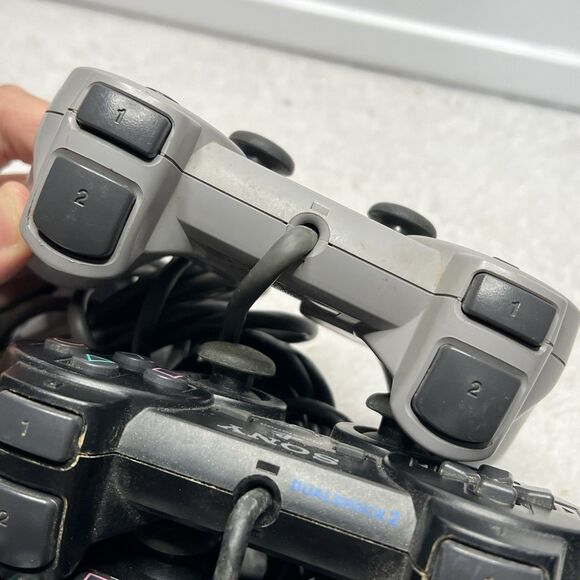 Lot Of 3 Sony PlayStation 2 Dual Shock Analog Controller For Repair/Not Working - Picture 6 of 7